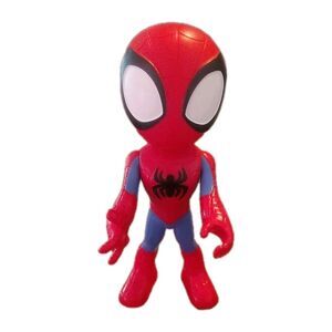 Hasbro Spider-Man Red & Blue Poseable Action Figure 2021 DC Comics 9"